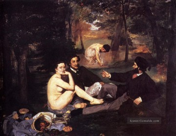 Dejeuner Sur L Herbe Realismus Impressionismus Edouard Manet Ölgemälde